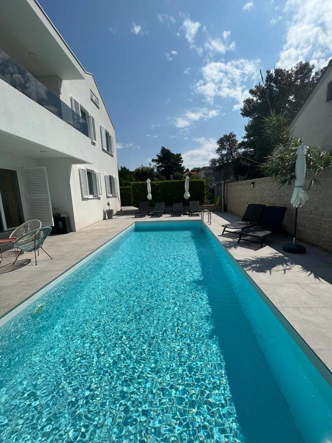 Haus Dalmatia With Heated Pool Apartment Bibinje Exterior photo